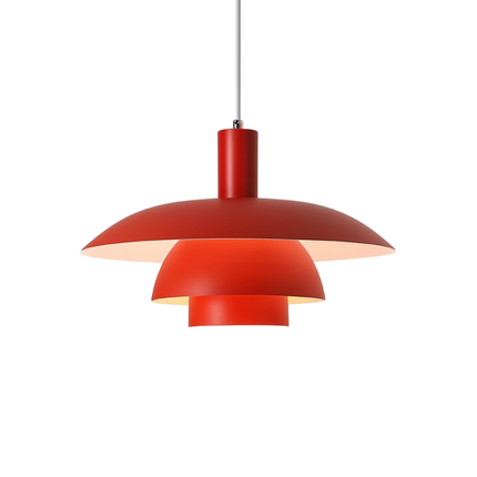 Lampa wisząca w stylu duńskim z wbudowanym oświetleniem LED – ściemnialna, metalowa lampa do wyspy kuchennej – średnica 29 cm lub 39 cm 10