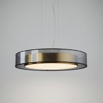 Lampa wisząca z regulowaną wysokością i wykończeniem w kolorze różowego złota – nowoczesna lampa wisząca ze szkła 2
