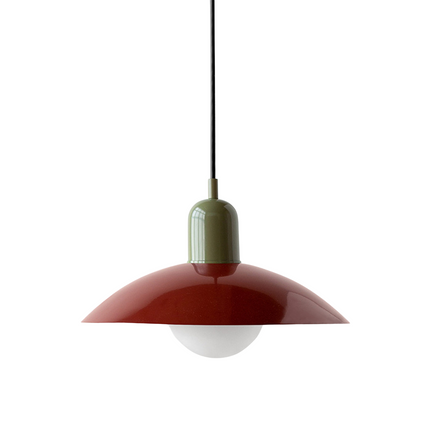 Lampa wisząca z zakrzywionym metalowym kloszem do oświetlenia kuchennego – minimalistyczna oprawa do wnętrz 15