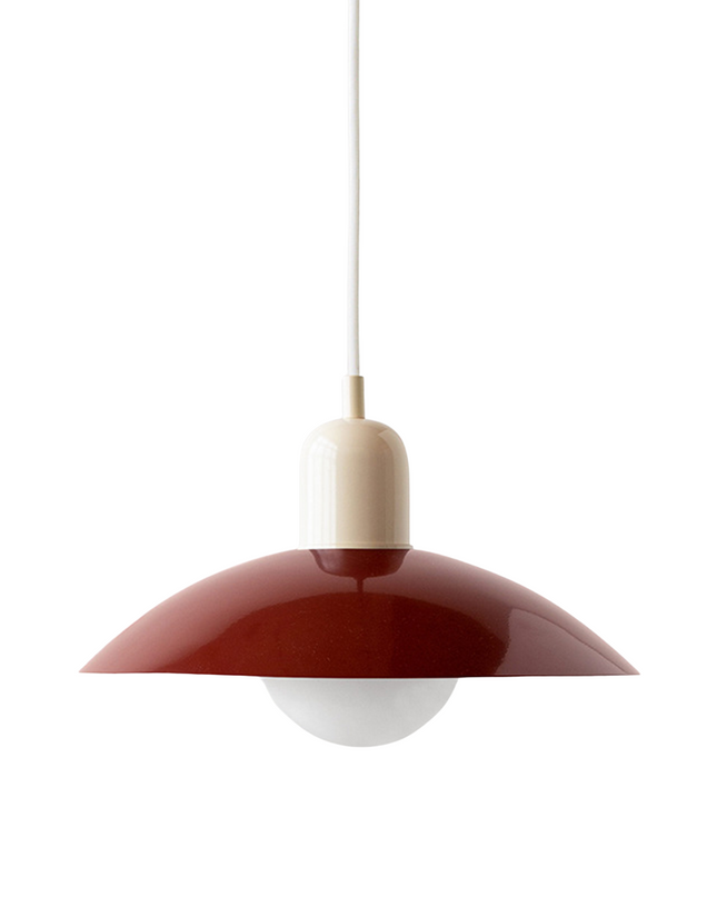 Lampa wisząca z zakrzywionym metalowym kloszem do oświetlenia kuchennego – minimalistyczna oprawa do wnętrz 16