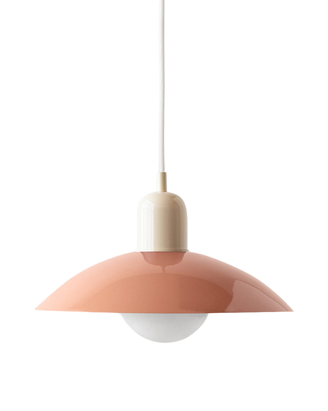 Lampa wisząca z zakrzywionym metalowym kloszem do oświetlenia kuchennego – minimalistyczna oprawa do wnętrz 17