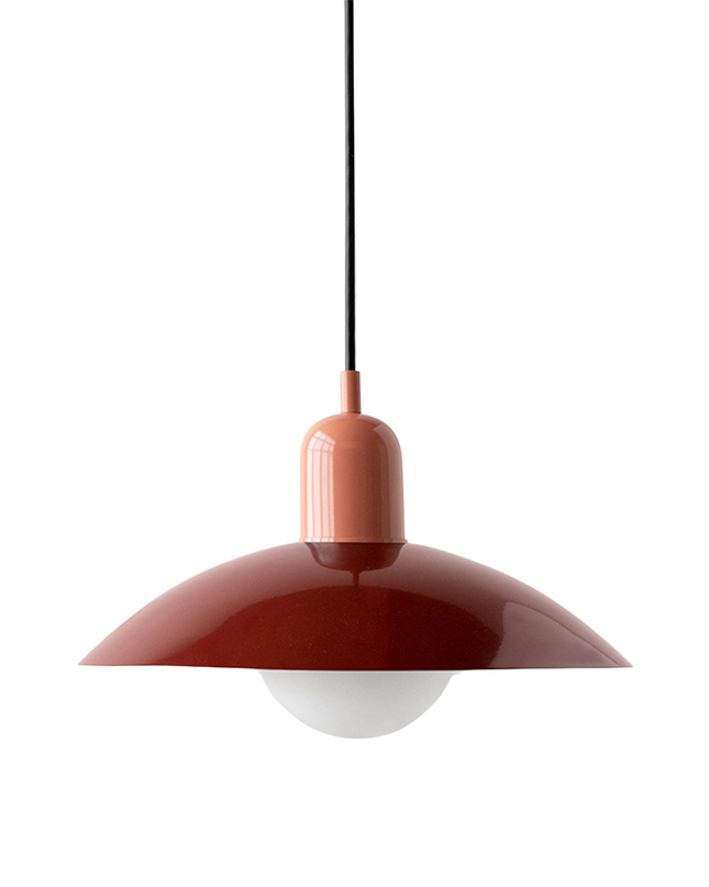 Lampa wisząca z zakrzywionym metalowym kloszem do oświetlenia kuchennego – minimalistyczna oprawa do wnętrz 18