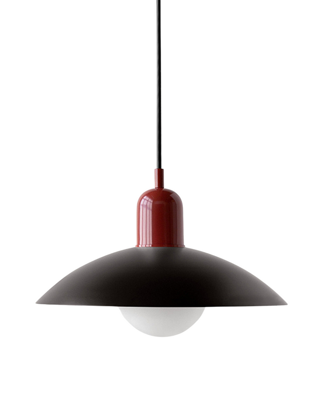 Lampa wisząca z zakrzywionym metalowym kloszem do oświetlenia kuchennego – minimalistyczna oprawa do wnętrz 19