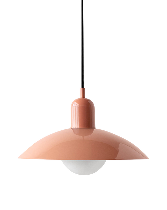 Lampa wisząca z zakrzywionym metalowym kloszem do oświetlenia kuchennego – minimalistyczna oprawa do wnętrz 22