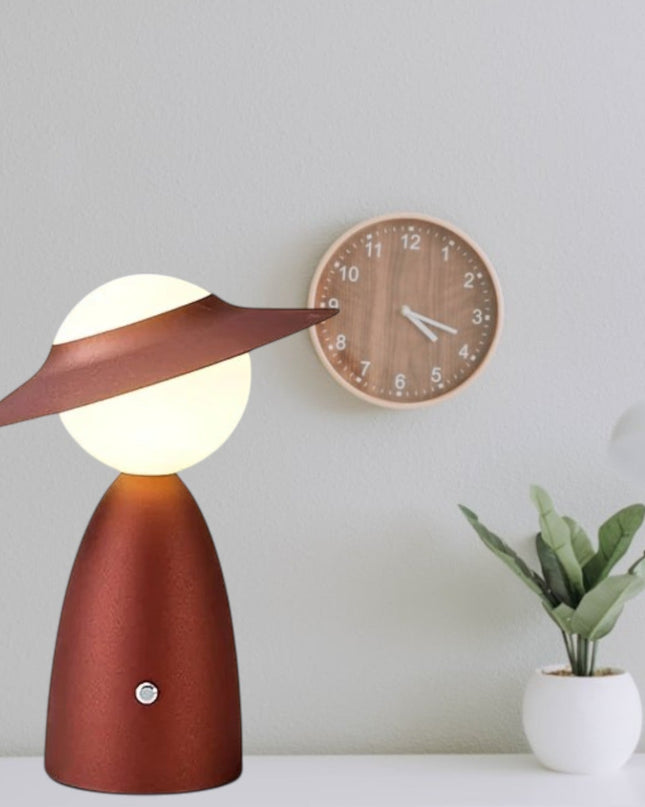 Lampka Biurkowa LED z Bezprzewodowym Ładowaniem i Przyciemnianiem – Nowoczesna Lampa na Biurko do Sypialni i Domowego Biura 3