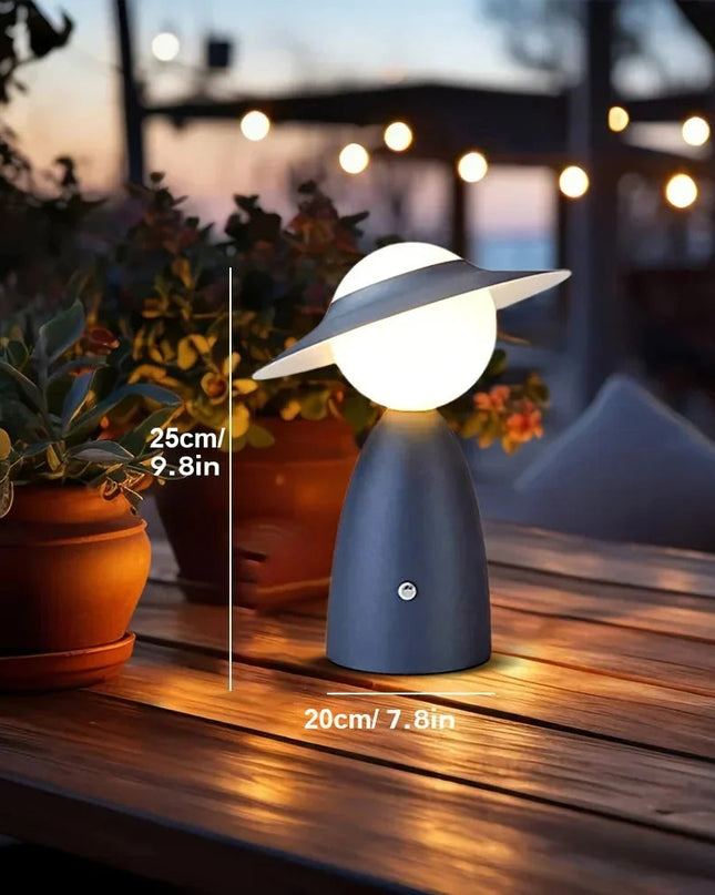 Lampka Biurkowa LED z Przyciemnianiem i Bezprzewodowym Ładowaniem – Nowoczesna Lampa na Biurko do Czytania i Pracy 1