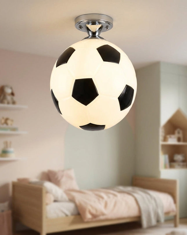 Lampka dziecięca sportowa z regulowanym zawieszeniem, nowoczesny design idealny do pokoju dziecka, kolorowe ak 1