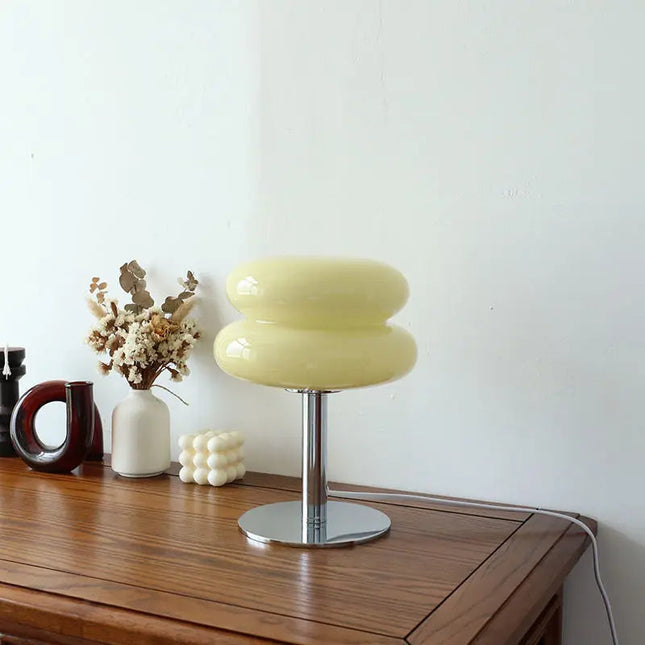 Lampka Nocna Bauhaus - Elegancka Lampa Stołowa do Biurka i Salonowego Oświetlenia 2