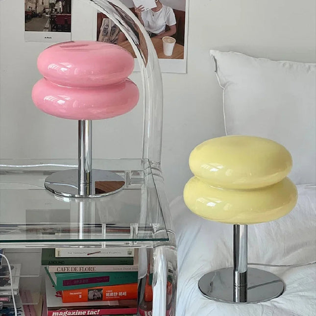 Lampka Nocna Bauhaus - Elegancka Lampa Stołowa do Biurka i Salonowego Oświetlenia 5