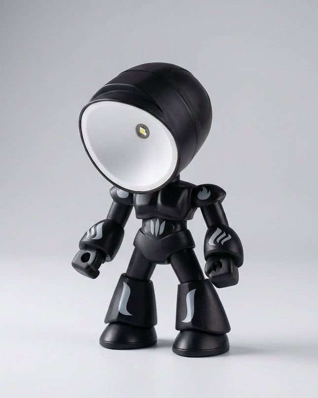 Lampka nocna LED dla dzieci w kształcie robota, emitująca miękkie światło, stabilna i idealna do s 0
