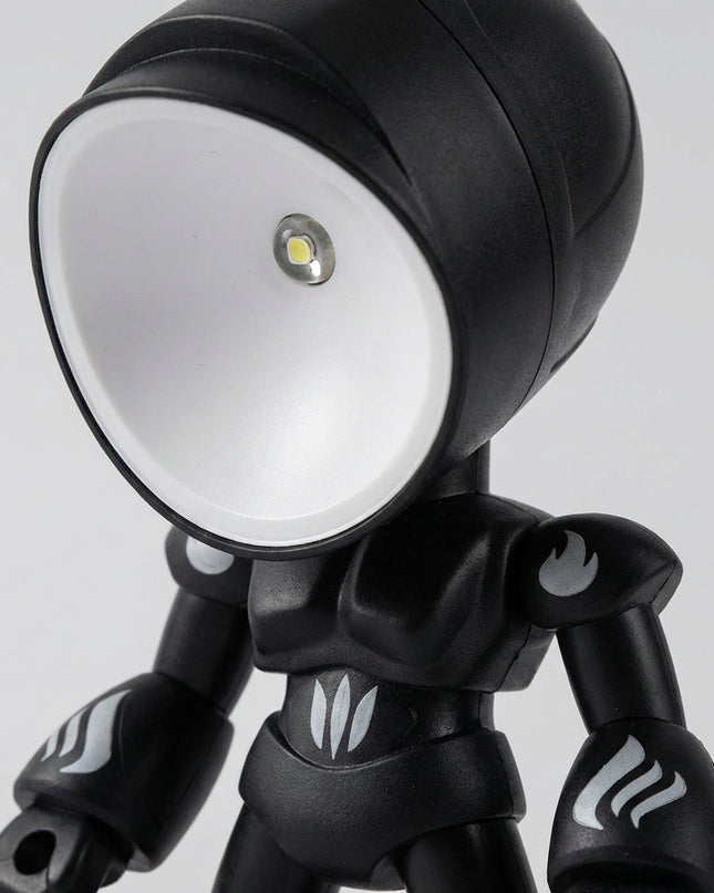 Lampka nocna LED dla dzieci w kształcie robota, emitująca miękkie światło, stabilna i idealna do s 3