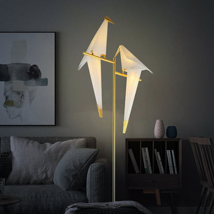Lampka Oświetleniowa Ptakowa Origami z Magnesem – Unikalny Kształt, Ciepłe Światło do Wnętrz 5