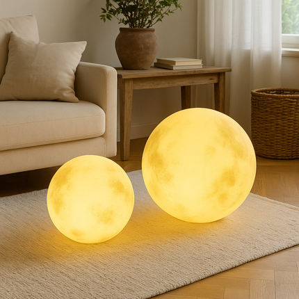 Lampy ogrodowe solarne z diodami LED w kształcie księżyca – ekologiczne oświetlenie zewnętrzne ścieżek i ogrodów 5