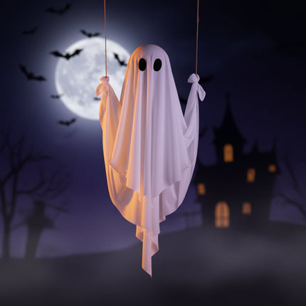 Latający Duch LED z regulowaną jasnością, zdalnie sterowana dekoracja Halloweenowa na zewnątrz w kolor 2