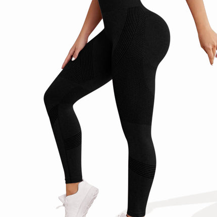 Legginsy Sportowe Damskie z Wysokim Stanem Hyper Stretch do Jogi – Komfort i Wsparcie na Każdy Trening 8