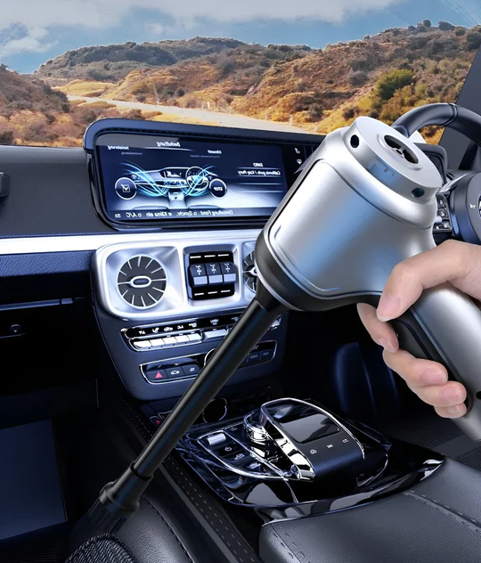 Lekki, bezprzewodowy odkurzacz ręczny o mocy ssania 95 000 Pa do domu i samochodu 0