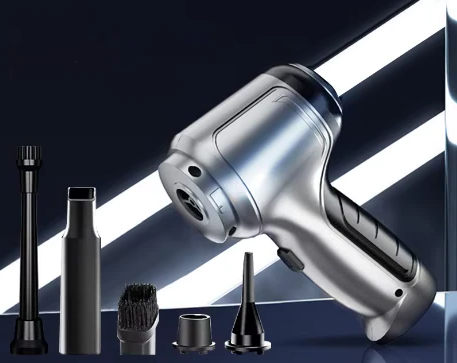 Lekki, bezprzewodowy odkurzacz ręczny o mocy ssania 95 000 Pa do domu i samochodu 2