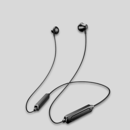 Lekkie słuchawki Bluetooth z pałąkiem na szyję do uprawiania sportu – bezprzewodowe, bateria wystarczająca na 12 godzin, odporne na pot 1