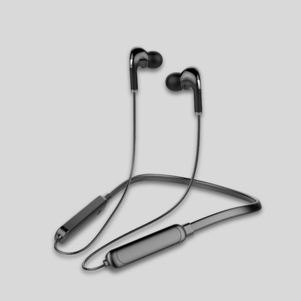 Lekkie słuchawki Bluetooth z pałąkiem na szyję do uprawiania sportu – bezprzewodowe, bateria wystarczająca na 12 godzin, odporne na pot 5