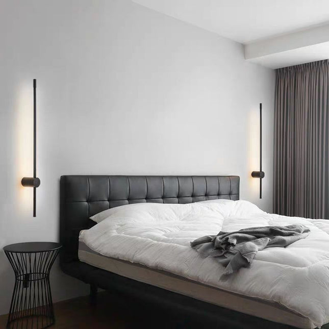 Liniowa lampa ścienna z oświetleniem LED – nowoczesna lampa kinkietowa z żelaza i akrylu, od 60 cm do 120 cm 6