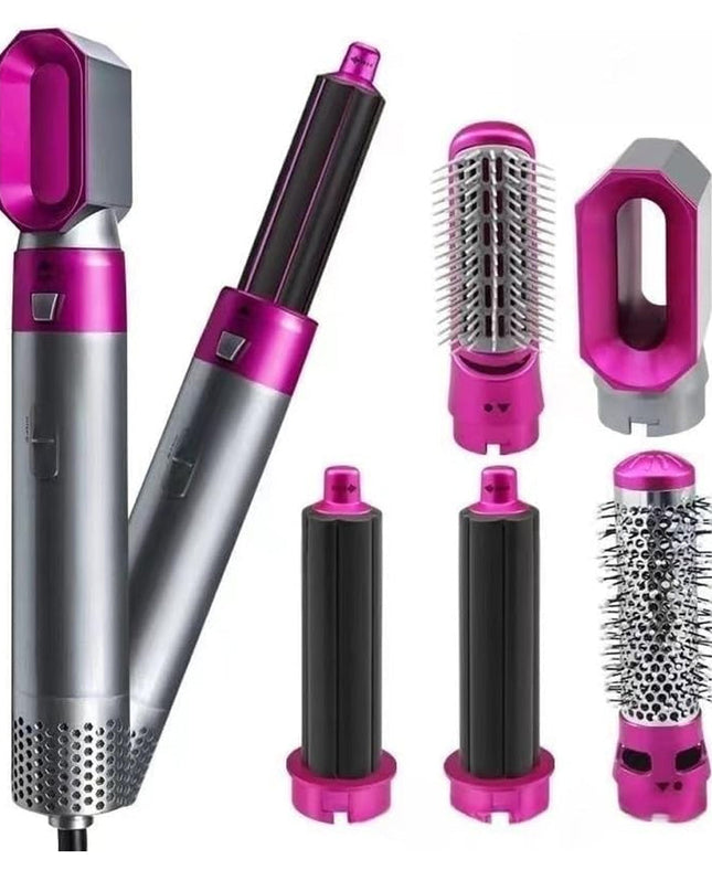 Lokówka i suszarka 5 w 1 z inteligentną kontrolą temperatury – ceramiczne narzędzie wielofunkcyjne do stylizacji wszystkich rodzajów włosów 6