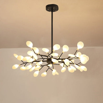 Lśniący Żyrandol Minimalistyczny do Salonu i Sypialni - Eleganckie Oświetlenie Akrylowe 70cm, 85cm, 114cm 0