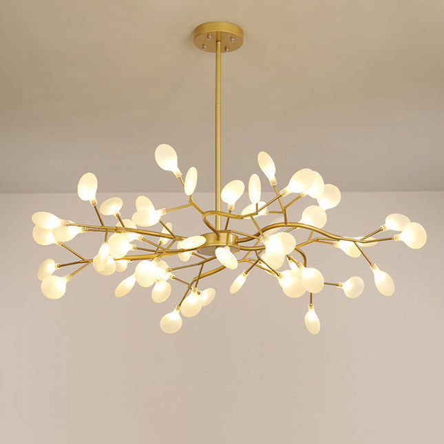Lśniący Żyrandol Minimalistyczny do Salonu i Sypialni - Eleganckie Oświetlenie Akrylowe 70cm, 85cm, 114cm 13