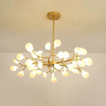 Lśniący Żyrandol Minimalistyczny do Salonu i Sypialni - Eleganckie Oświetlenie Akrylowe 70cm, 85cm, 114cm 2