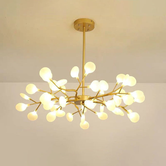 Lśniący Żyrandol Minimalistyczny do Salonu i Sypialni - Eleganckie Oświetlenie Akrylowe 70cm, 85cm, 114cm 2