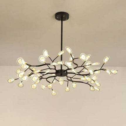 Lśniący Żyrandol Minimalistyczny do Salonu i Sypialni - Eleganckie Oświetlenie Akrylowe 70cm, 85cm, 114cm 6