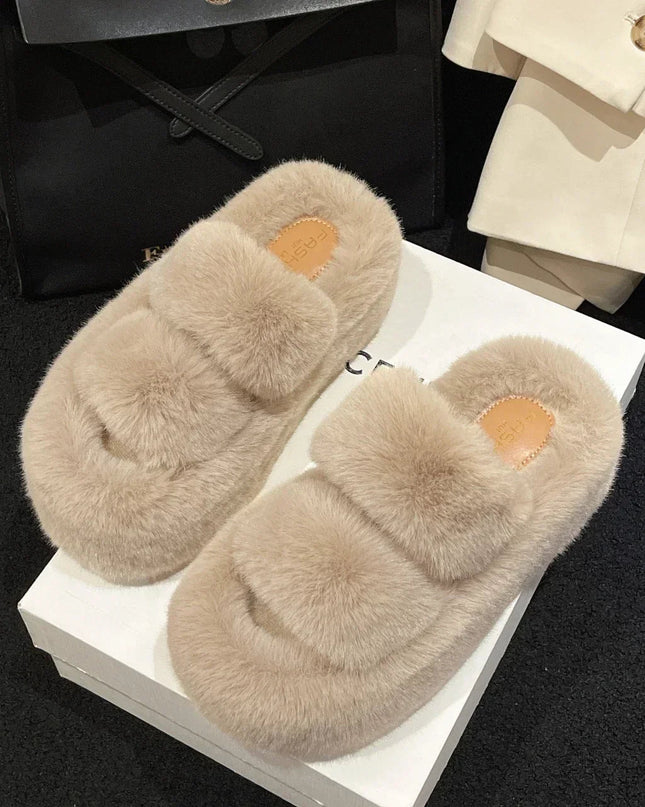 Luksusowe kapcie domowe damskie z miękką podszewką – Komfortowe i stylowe pantofle domowe 5