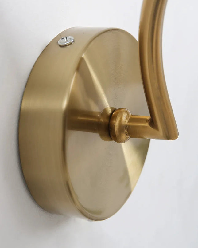 Luksusowy Kinkiet Ścienny LED ze Szklanym Kandelabrem – Elegancki Design do Sypialni i Salonu 30x14cm 7