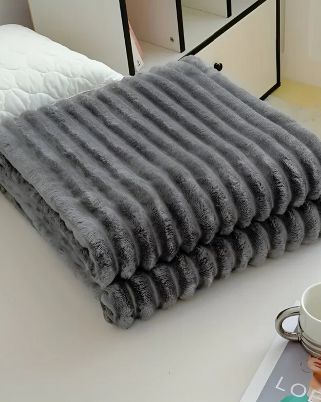 Luksusowy Koc Polarowy Miękki i Ciepły 120x200 cm do Sypialni i Salonu 0