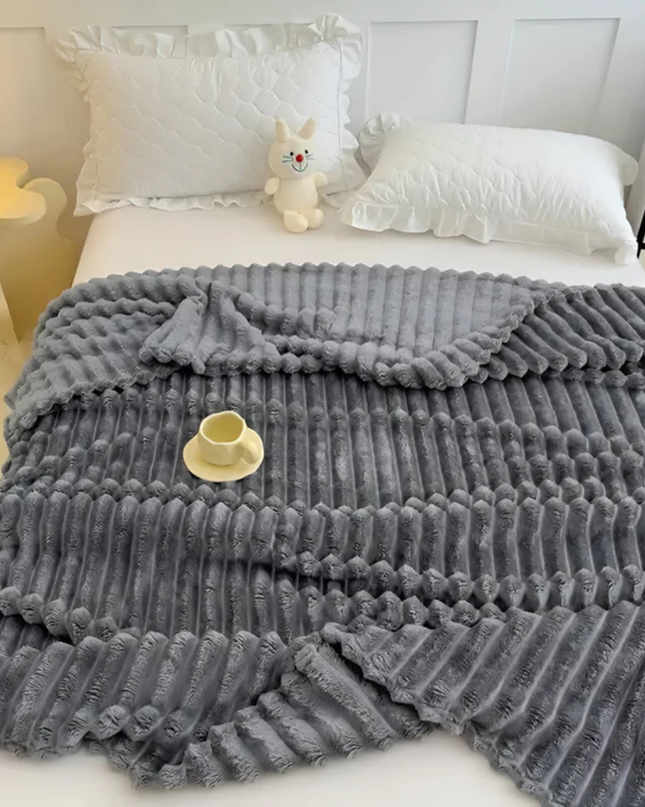 Luksusowy Koc Polarowy Miękki i Ciepły 120x200 cm do Sypialni i Salonu 1