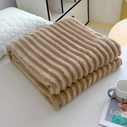 Luksusowy Koc Polarowy Miękki i Ciepły 120x200 cm do Sypialni i Salonu 4