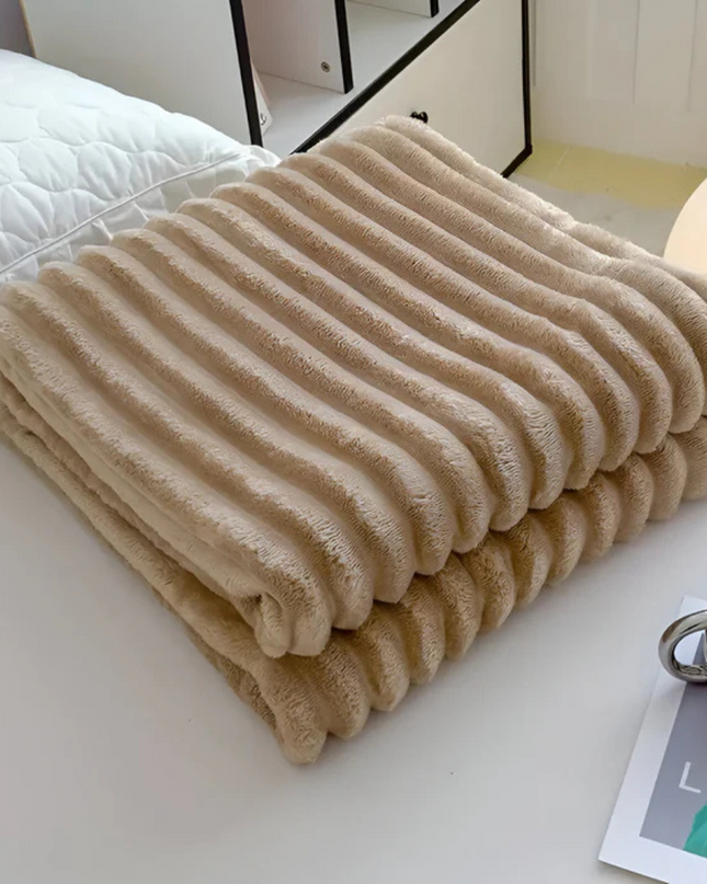 Luksusowy Koc Polarowy Miękki i Ciepły 120x200 cm do Sypialni i Salonu 4