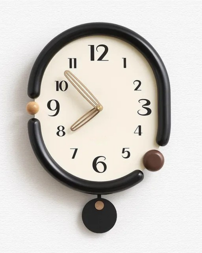 Luksusowy Zegar Ścienny - Ponadczasowe Wzornictwo 11