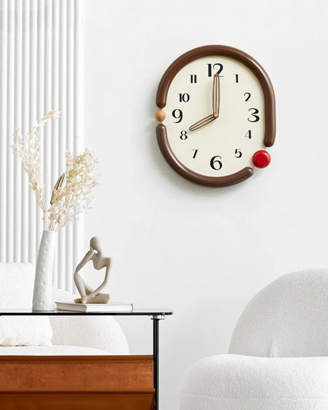 Luksusowy Zegar Ścienny - Ponadczasowe Wzornictwo 2