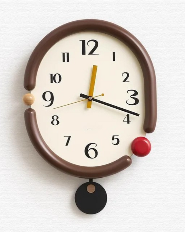 Luksusowy Zegar Ścienny - Ponadczasowe Wzornictwo 9