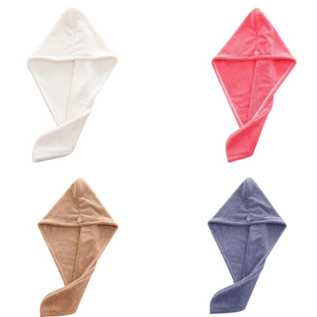 Magiczny Ręcznik do Włosów z Mikrofibry, Szybkie Suszenie, Wygodny Zapięcie, Miękki i Lekki – Idealny do Codziennego Użytku 3