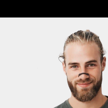 Magnetyczny Pasek na Nos do Lepszego Oddychania i Snu – Czarny, Wygodne Dopasowanie, Idealny do Sportu 3