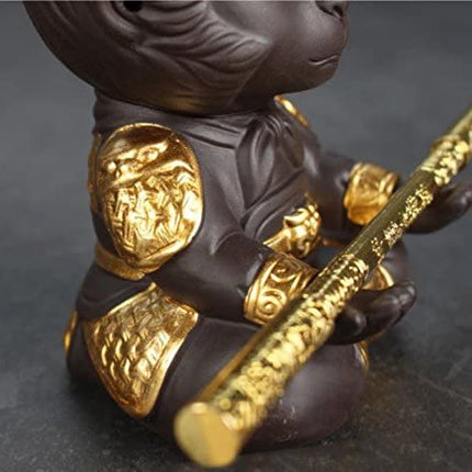 Małpi Król w Medytacji Dekoracyjny Posąg z Charakterem 2