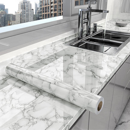 Marble Luxury | Folia kuchenna samoprzylepna, odporna na olej 1