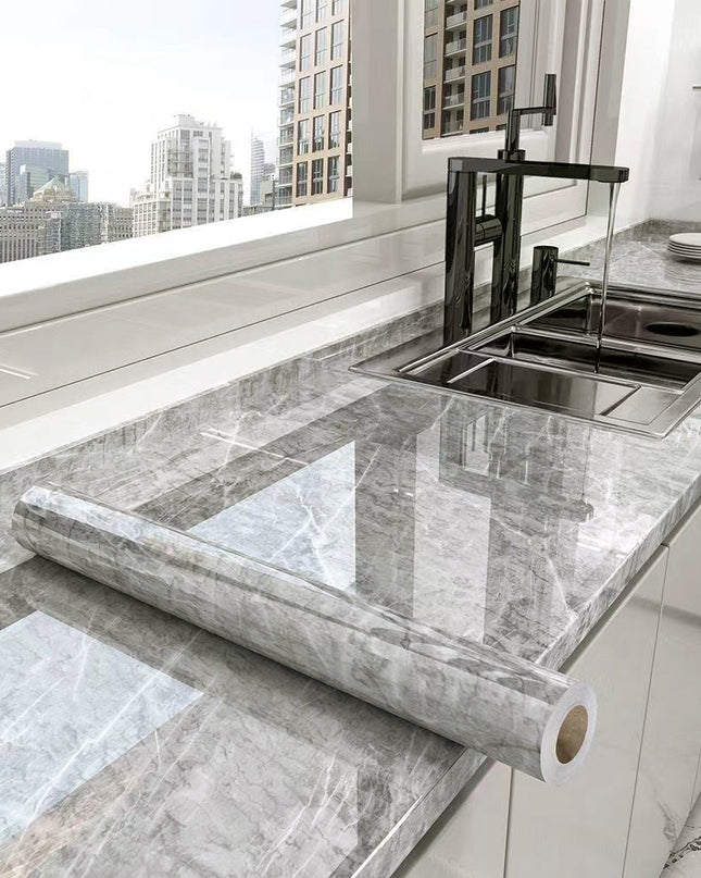 Marble Luxury | Folia kuchenna samoprzylepna, odporna na olej 5