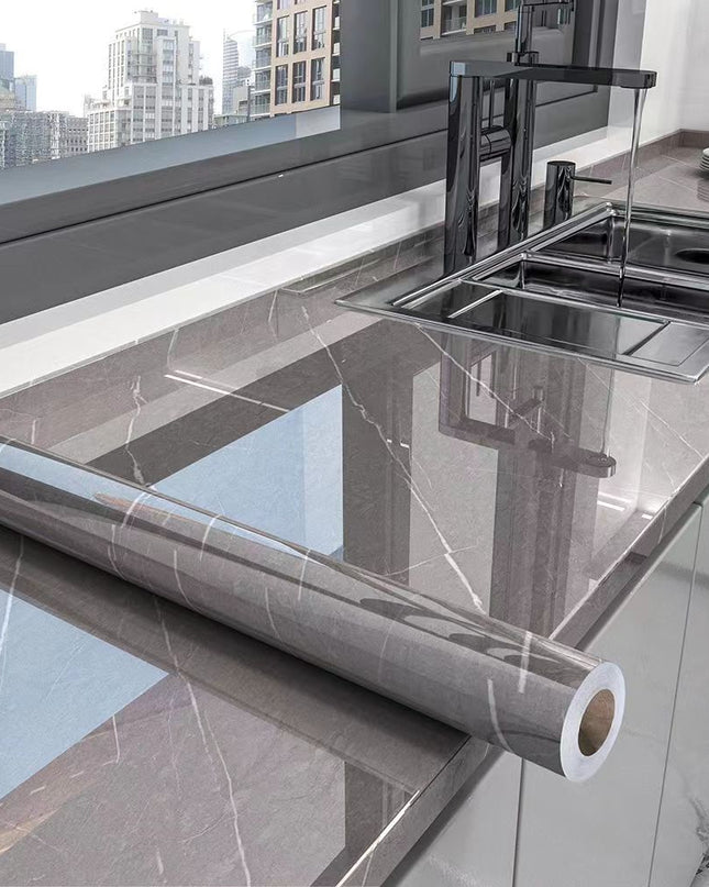 Marble Luxury | Folia kuchenna samoprzylepna, odporna na olej 6
