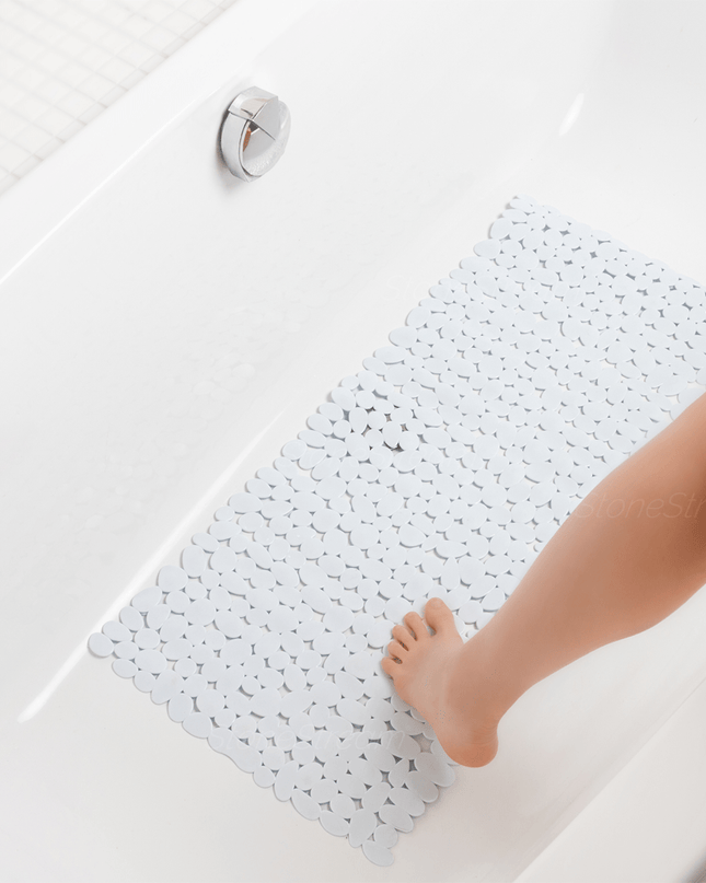 Mata prysznicowa SlipGuard Safe – miękka, wyściełana powierzchnia zapewniająca komfort – trwała i łatwa do czyszczenia 3