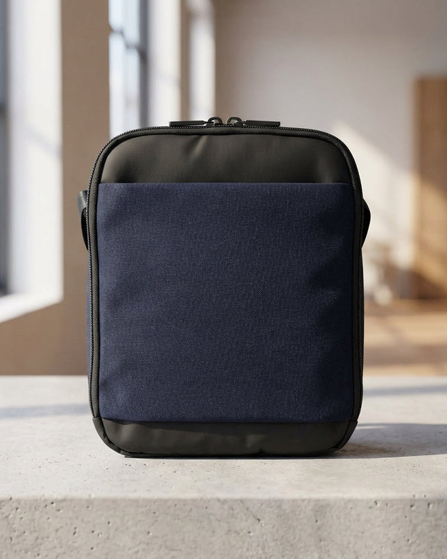 Męska torba listonoszka z ochroną RFID i materiałem wodoodpornym – kompaktowa torba typu crossbody z organizerem 1