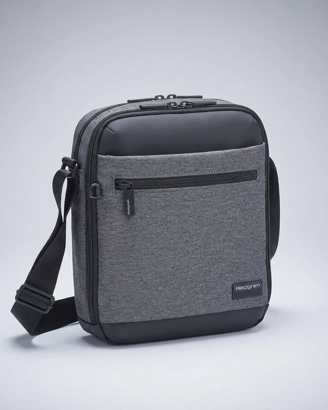 Męska torba listonoszka z ochroną RFID i materiałem wodoodpornym – kompaktowa torba typu crossbody z organizerem 6