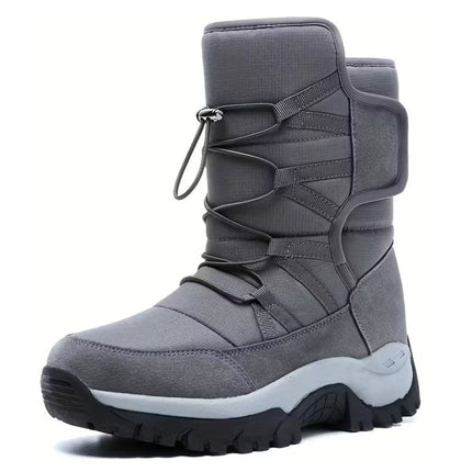 Męskie Wodoodporne Buty Zimowe z Antypoślizgową Podeszwą – Ciepłe i Wygodne na Zimowe Spacery 6