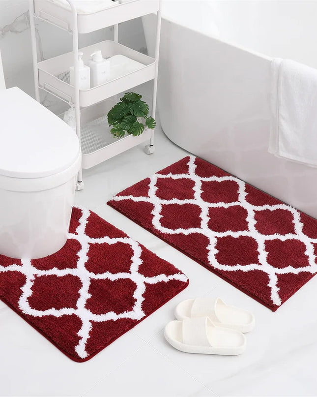 MicroSoftSet | Zestaw dywaników łazienkowych z mikrofibry 0